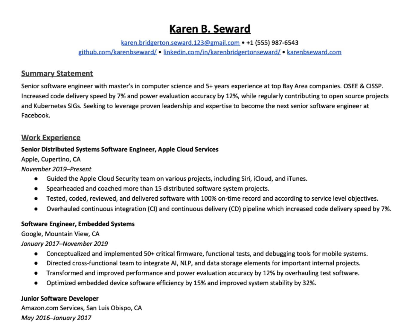 Ultimate Java Developer Resume Sample Template Tips Arc